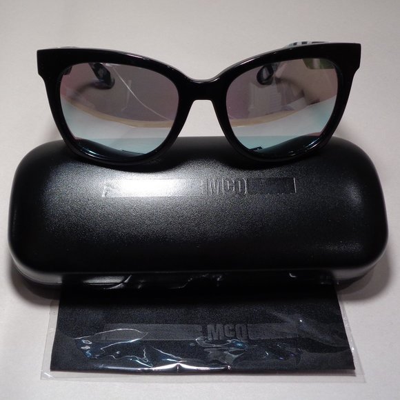 McQ by Alexander McQueen MQ0011S Black White Silver New Men's